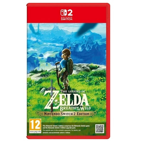 Switch 2 - The Legend Of Zelda Breath Of The Wild (12) Preowned