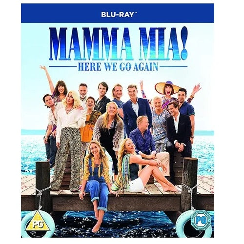 Blu-Ray - Mamma Mia! Here We Go Again (PG) Preowned