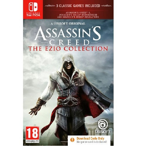 Switch - Assassins Creed The Ezio Collection (18) (Download Code Only) Preowned