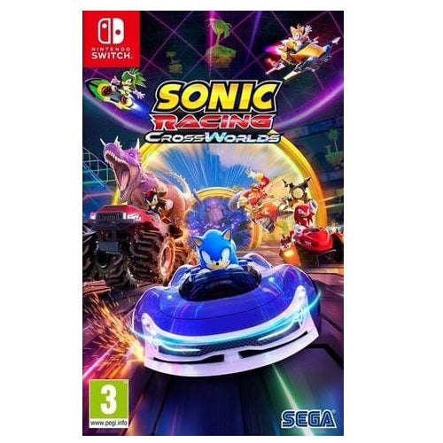 Switch - Sonic Racing Cross Worlds (3) Preowned