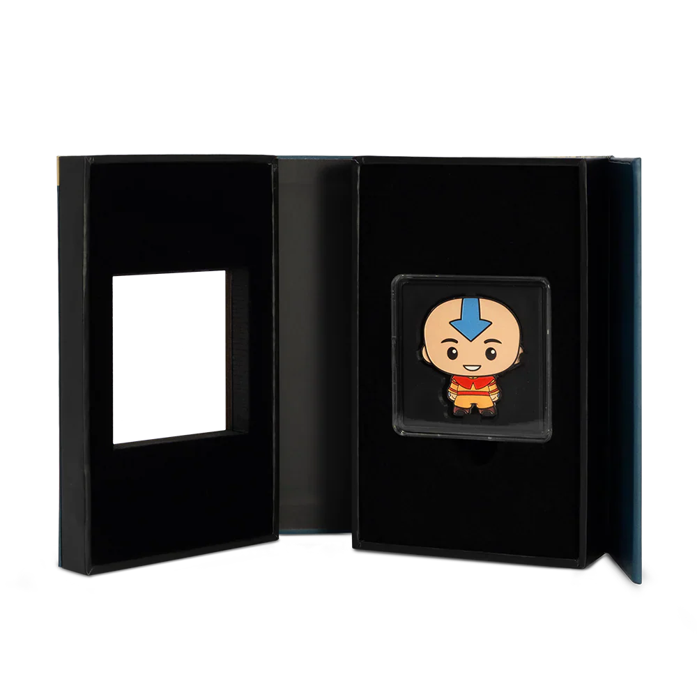 Nicktoon - Avatar The Last Airbender Chibi Series - 1 Aang 1oz Silver Coin