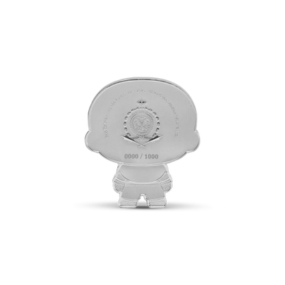 Nicktoon - Avatar The Last Airbender Chibi Series - 1 Aang 1oz Silver Coin