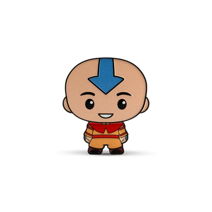 Nicktoon - Avatar The Last Airbender Chibi Series - 1 Aang 1oz Silver Coin