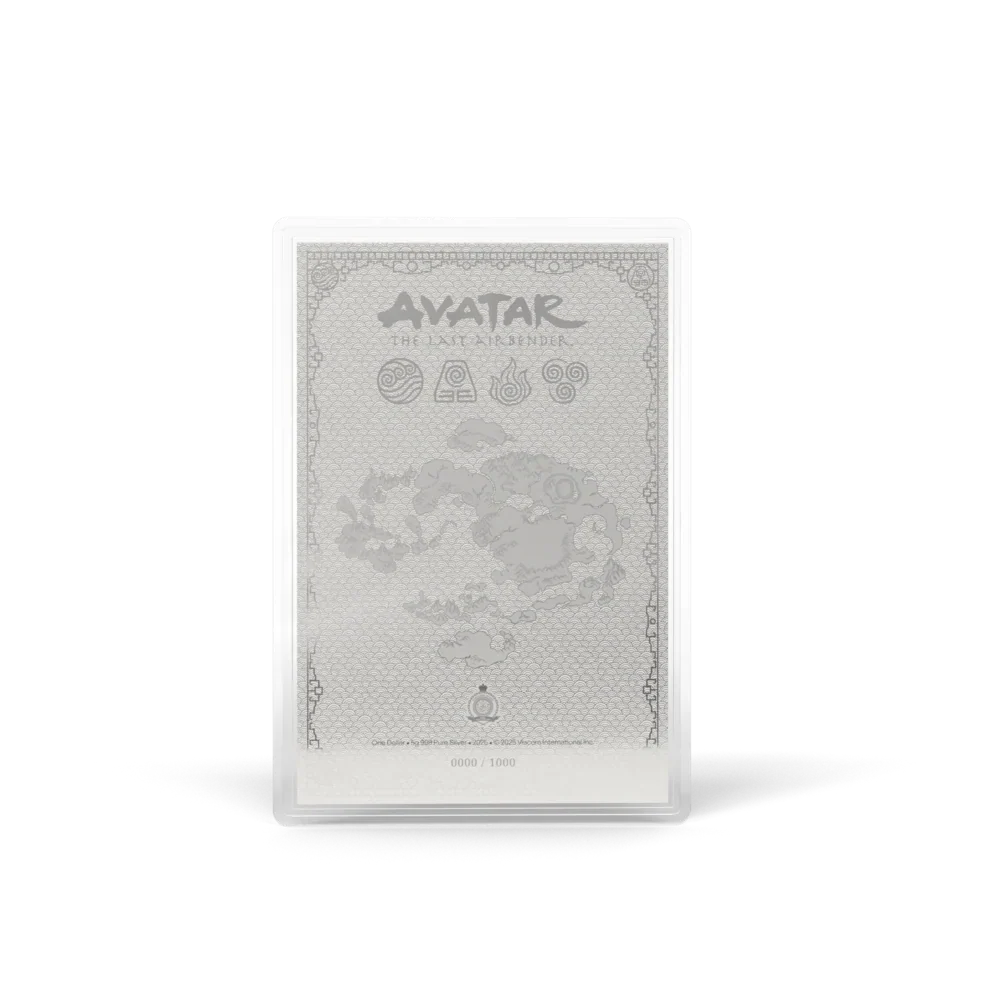 Avatar The Last Airbender - Team Avatar 5g Silver Foil