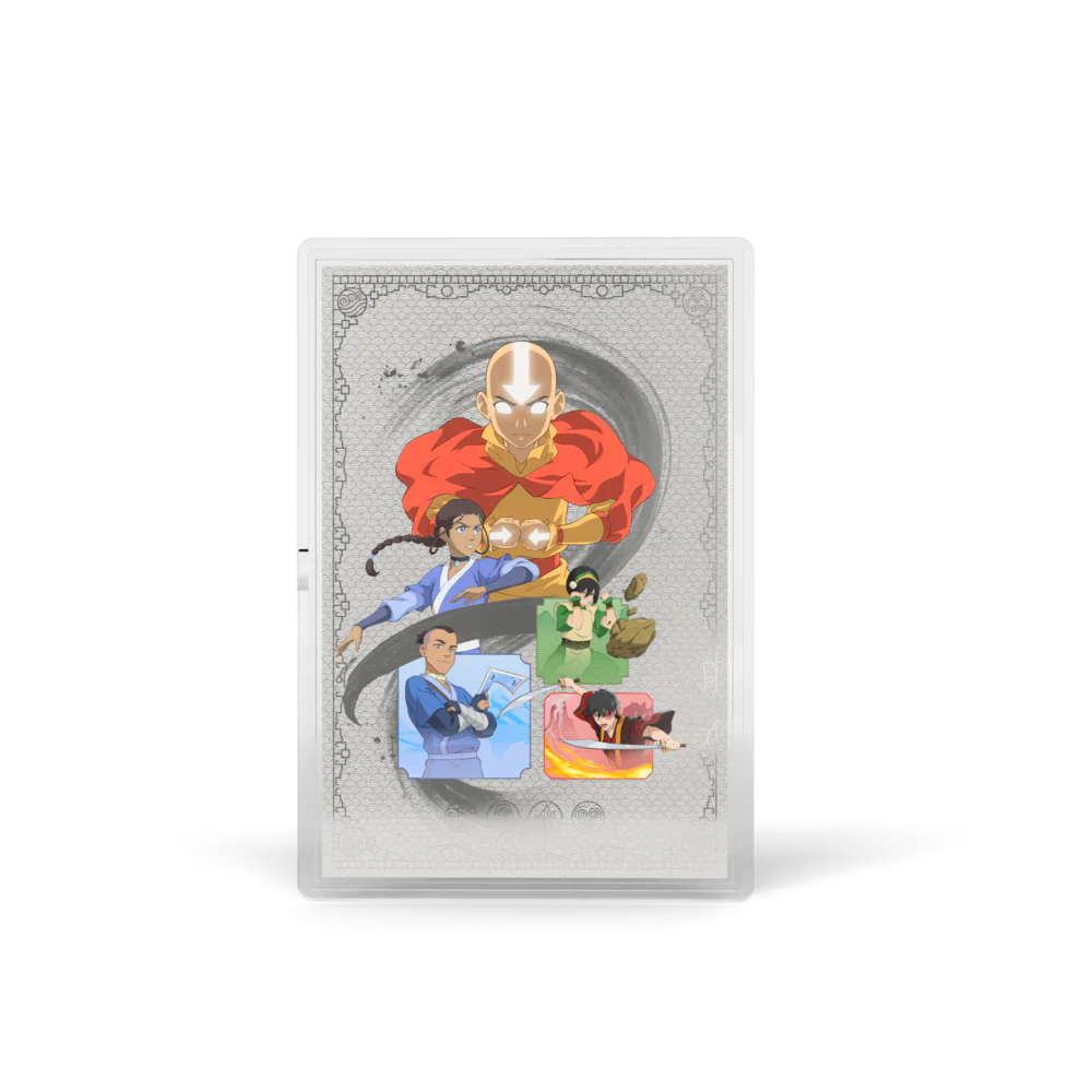 Avatar The Last Airbender - Team Avatar 5g Silver Foil