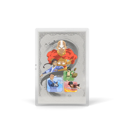 Avatar The Last Airbender - Team Avatar 5g Silver Foil