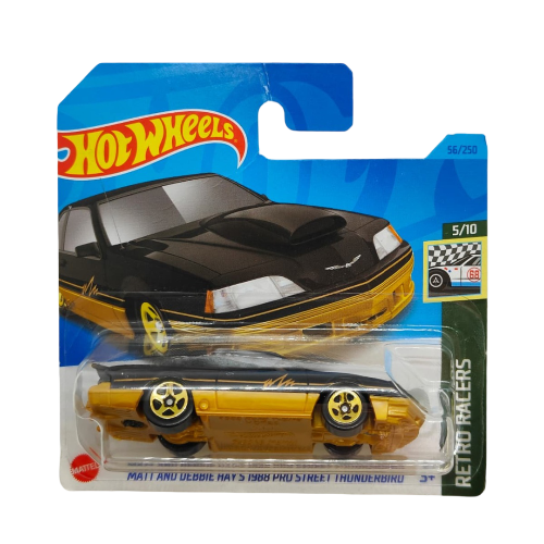 HW Retro Racers - Matt & Debbie Hay's 1988 Pro Street Thunderbird 2023 56/250 Preowned