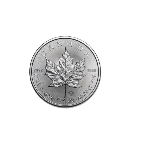 Canadian Maple 1oz Silver Coin 2015 Preowned