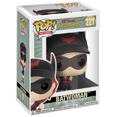 Funko Pop - DC Comics Bombshells [221] Bat Woman (3+) Preowned