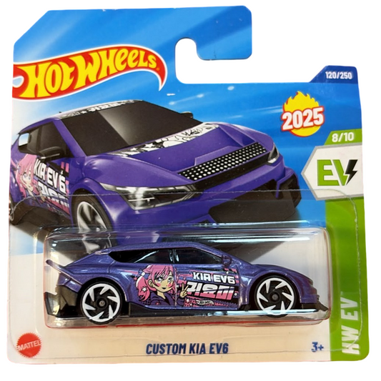 Hot Wheels - HW EV 120/250 Custom KIA EV6 (3+) Preowned