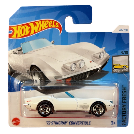 Hot Wheels - Factory Fresh 47/250 '72 Stingray Convertible (3+) Preowned