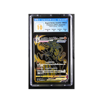 2021 Pokemon VMAX Climax Rapid Strike Urshifu VMAX 283/184 CGC Perfect 10 Preowned