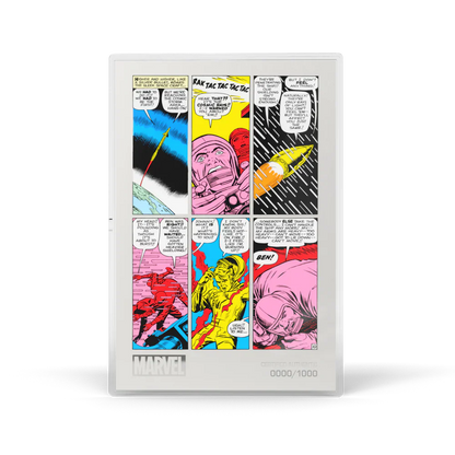 Marvel - Fantastic Four - Art in Motion COMIX Fantastic Four #1 1oz Silver Foil