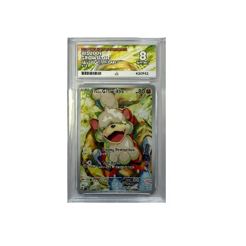 2024 Pokemon Twilight Masquerade Hisuian Growlithe 181/167 ACE Near Mint 8 Preowned