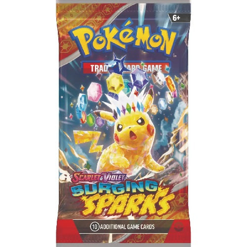 Pokémon TCG: Scarlet & Violet 8 - Surging Sparks Single Booster Pack  - Design May Vary