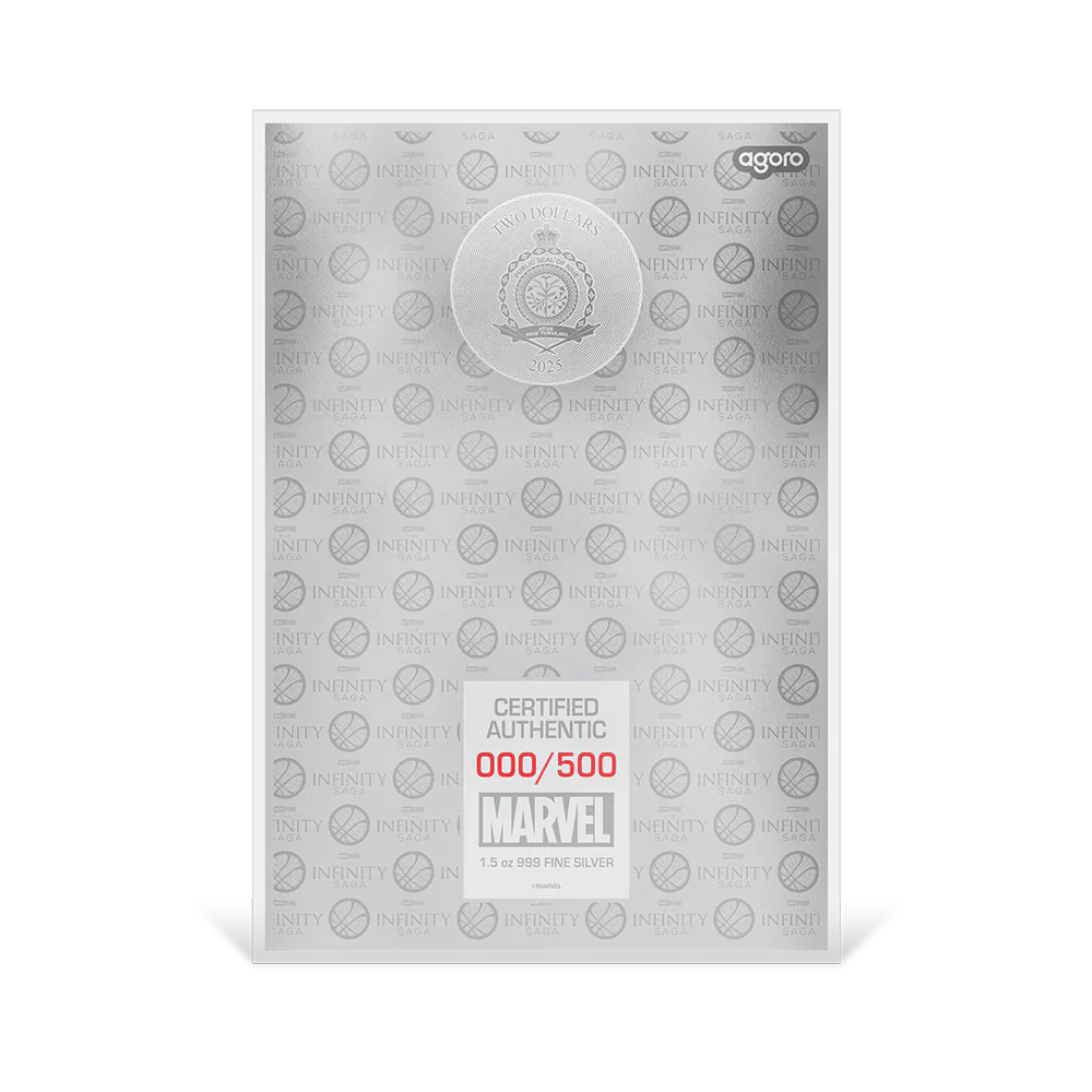 Marvel Infinity Saga - Phase 3 - 2. Doctor Strange 1.5oz Premium Silver Foil