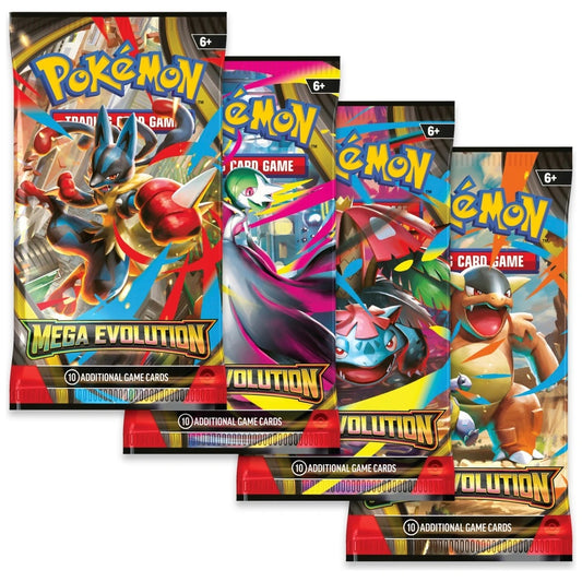 Pokémon TCG: Mega Evolution - Single Booster Pack  - Design May Vary