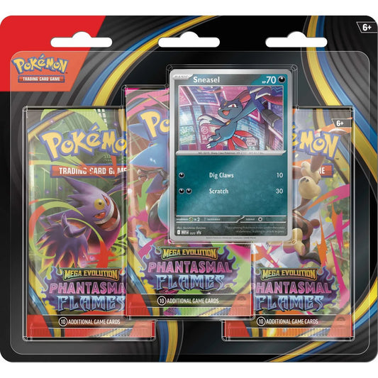 Pokémon TCG: Mega Evolution Phantasmal Flames Blister Design May Vary