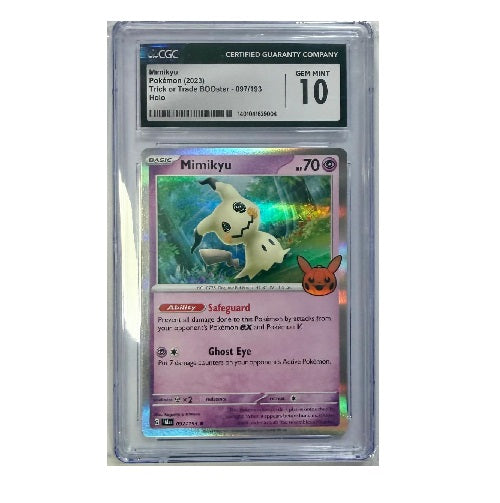 2023 Pokemon Trick Or Treat Mimikyu 097/193 CGC Gem Mint 10 Preowned