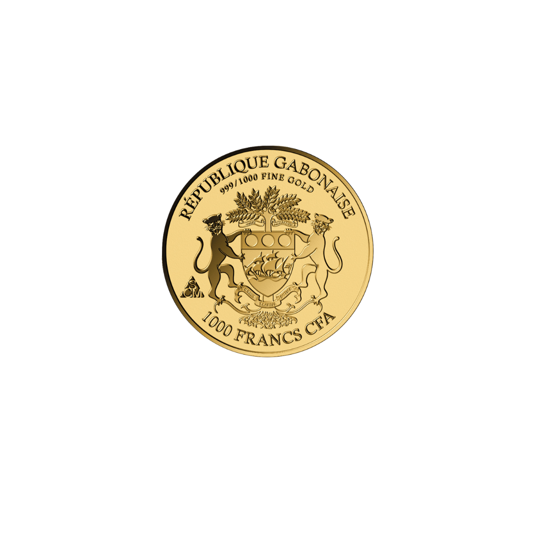 Easter Chick Coin Card - Gold Gift