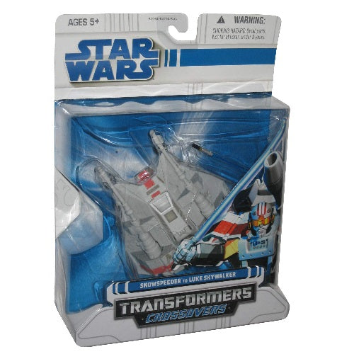 Hasbro - Star Wars Transfomers Crossovers Snowspeeder To Luke Skywalker (3+) Preowned