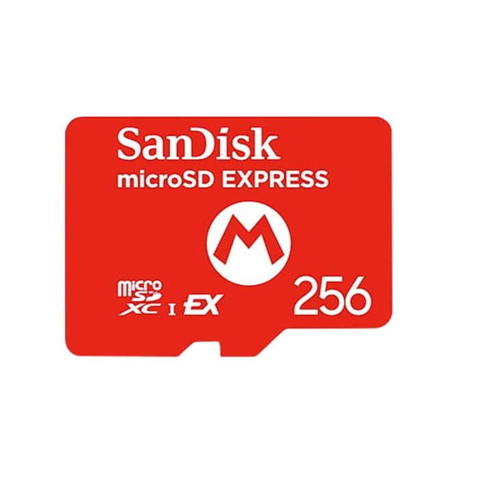 SanDisk Micro SD Card (Nintendo Switch 2) 256GB Mario Preowned