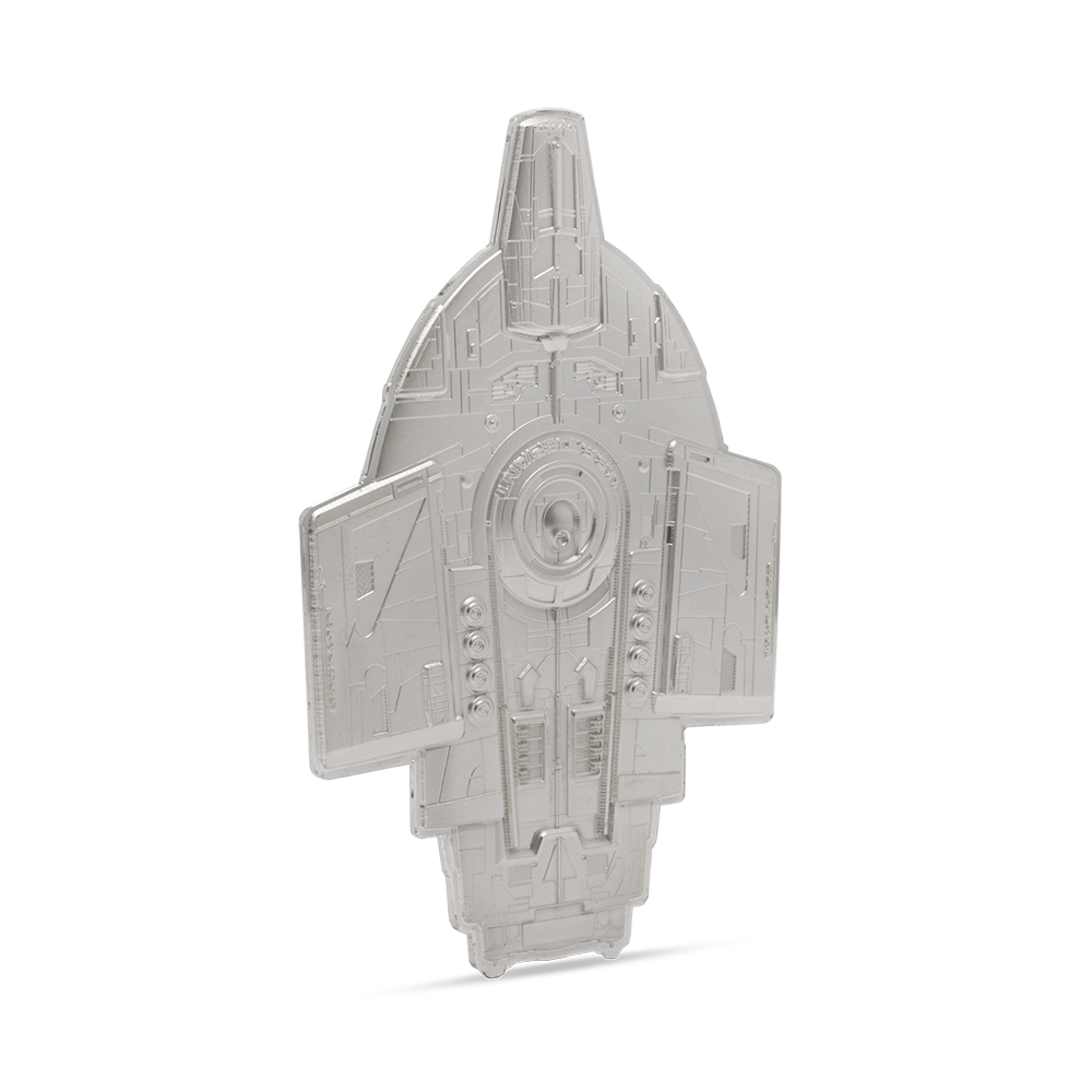 Star Trek Ships Series - 2. U.S.S. Defiant NX-74205 3oz Silver Coin