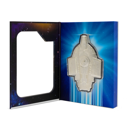 Star Trek Ships Series - 2. U.S.S. Defiant NX-74205 3oz Silver Coin