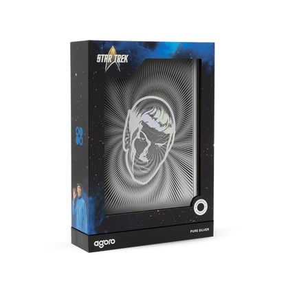 Star Trek - Spock Holographic 5g Silver Foil