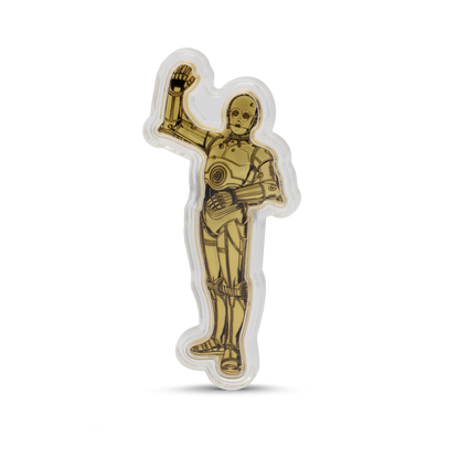 Star Wars Droids Series - 1. C3PO 1oz Silver Coin
