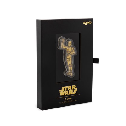 Star Wars Droids Series - 1. C3PO 1oz Silver Coin