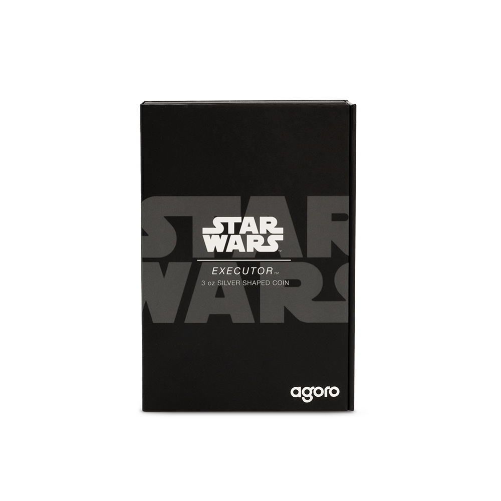 Star Wars™ Executor™ Shaped 3oz Silver Coin