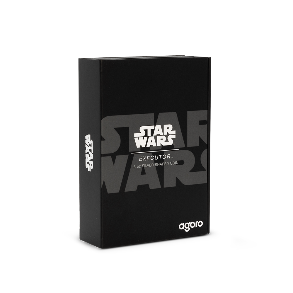 Star Wars™ Executor™ Shaped 3oz Silver Coin