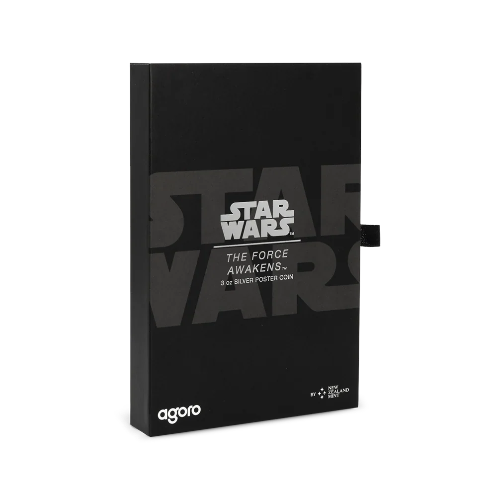 Star Wars™ The Force Awakens™ 3oz Silver Poster Coin