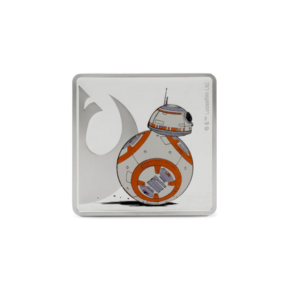 Star Wars Allies - Rey and BB-8 1oz Silver Coin