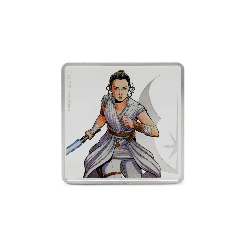Star Wars Allies - Rey and BB-8 1oz Silver Coin