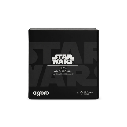 Star Wars Allies - Rey and BB-8 1oz Silver Coin