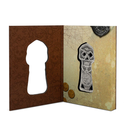 Warner Bros - The Goonies - Copper Bones Skeleton Key 2oz Silver Coin