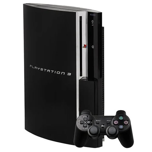 Playstation 3 Console 60GB PS2 Compatible Black Unboxed Preowned