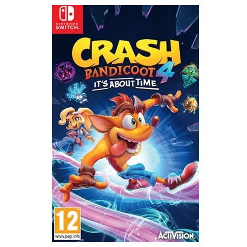 Switch - Crash Bandicoot 4 It's About Time Unboxed (12) Preowned