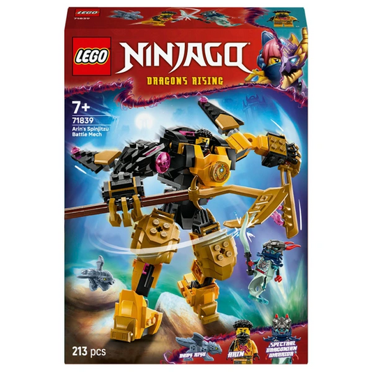 LEGO - Ninjago Dragon's Rising [21274] Arin's Spinjitzu Battle Mech (7+) Preowned