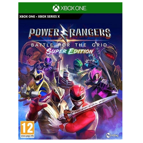 Xbox One - Power Rangers Battle For The Grid (12) Preowned