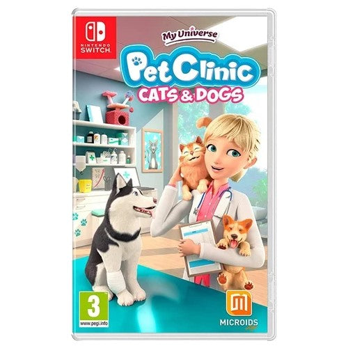 Switch - My Universe Pet Clinic Cats & Dogs Download Code (3) Preowned