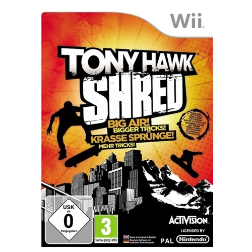 Wii - Tony Hawk Shred (3+) Preowned