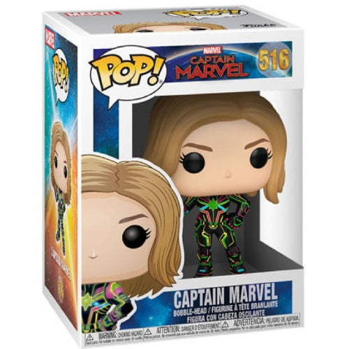 Funko Pop - Marvel [516] Captain Marvel (3+) Preowned