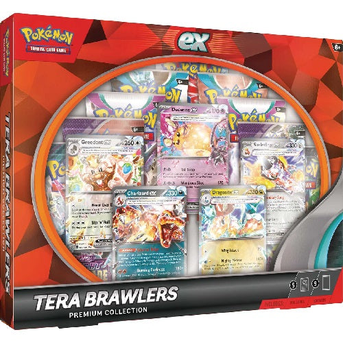 Pokémon TCG: Tera Brawlers Premium Collection Design May Vary