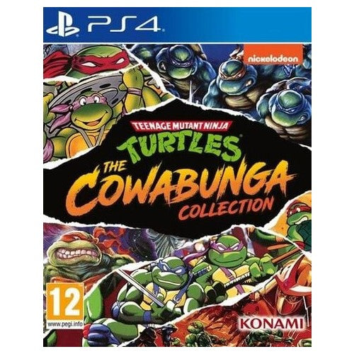 PS4 - Teenage Mutant Ninja Turtles The Cowabunga Collection (12) Preowned