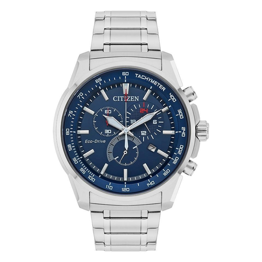 Citizen AT2370-55L Stainless Steel Eco-Drive Chronograph Grade B Preowned