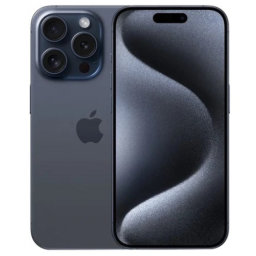 Apple iPhone 15 Pro 128GB Unlocked Blue Titanium Grade C Preowned