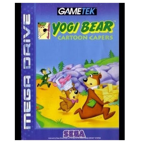 Mega Drive - Yogi Bear With Manual Boxed Preowned